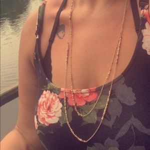 🐿 Fashionable necklace and earrings new with tags